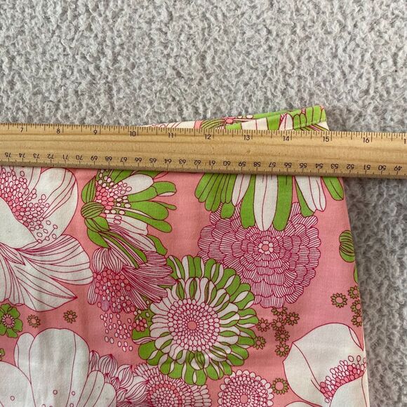VGT Bamboo Traders Women's Skort Pink Floral Stretch Mini Zipper - Picture 6 of 10